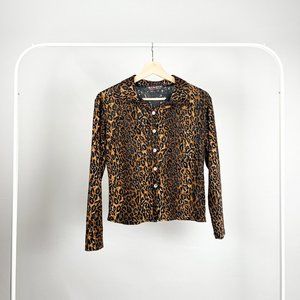 Leopard Print Button Down | Nikita